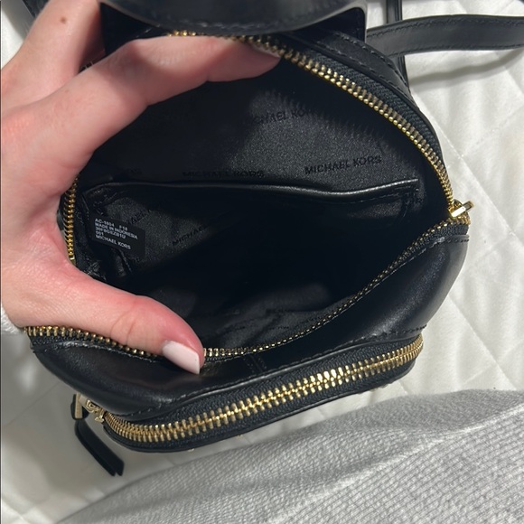 COPY - Michael Kors Black Studded Backpack - Picture 5 of 7